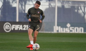 ¡Concentrados y motivados para el Atleti-Real Betis!